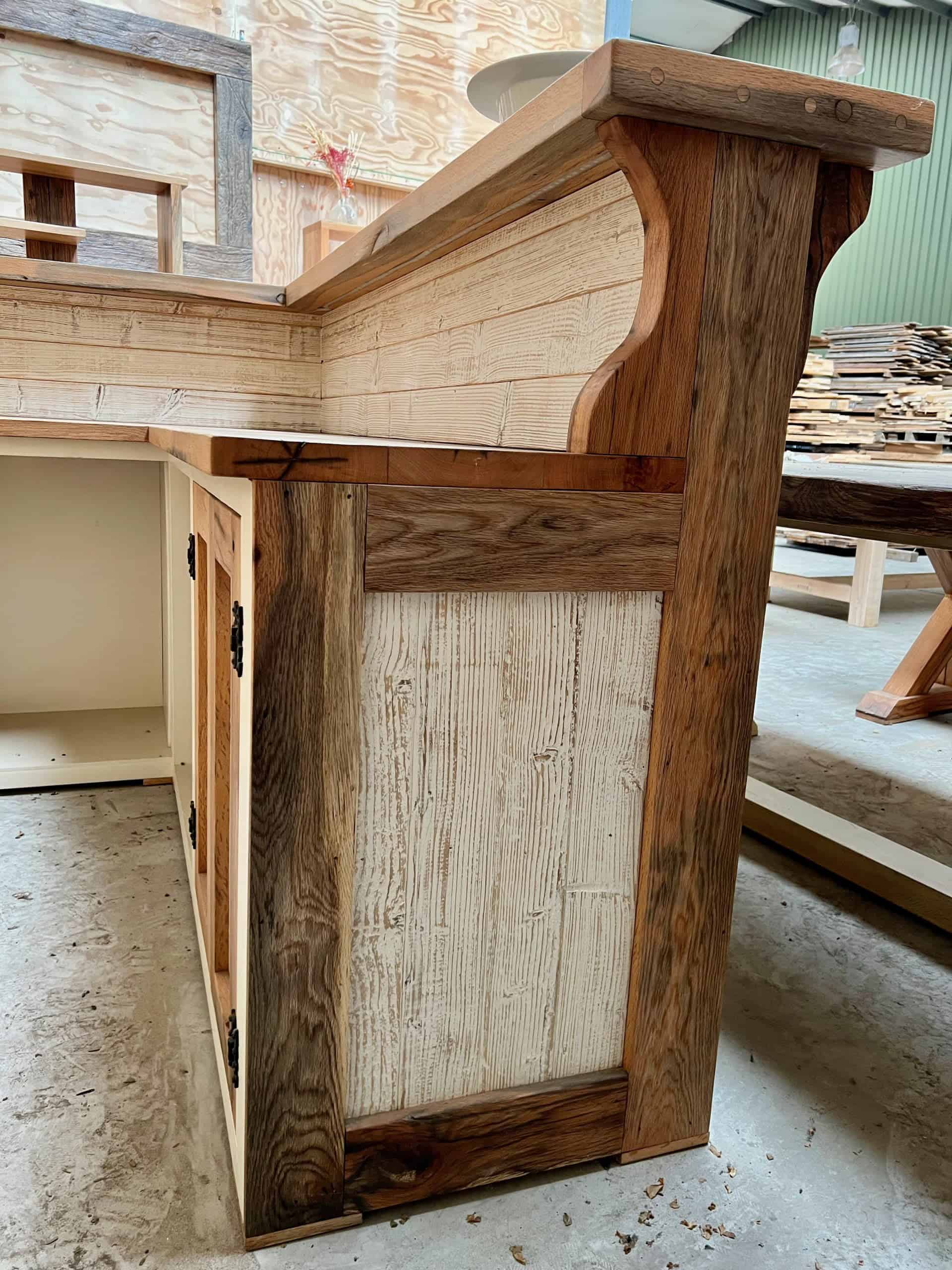 Hand Crafted Bar - Side View