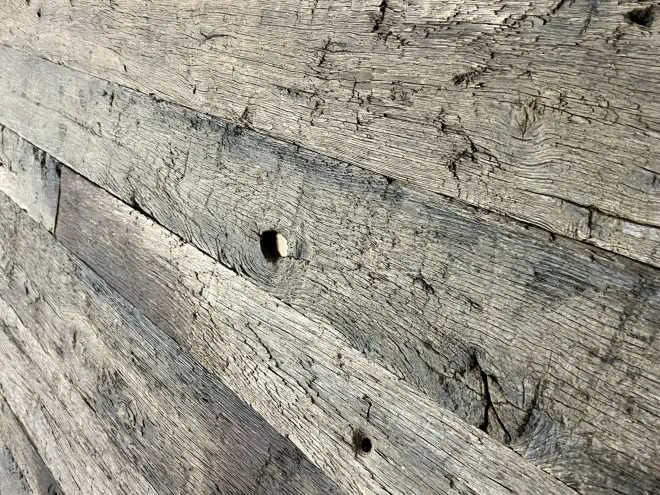 19th Century French Oak Wall Sample of 19th Century French Oak Wall Cladding Cladding